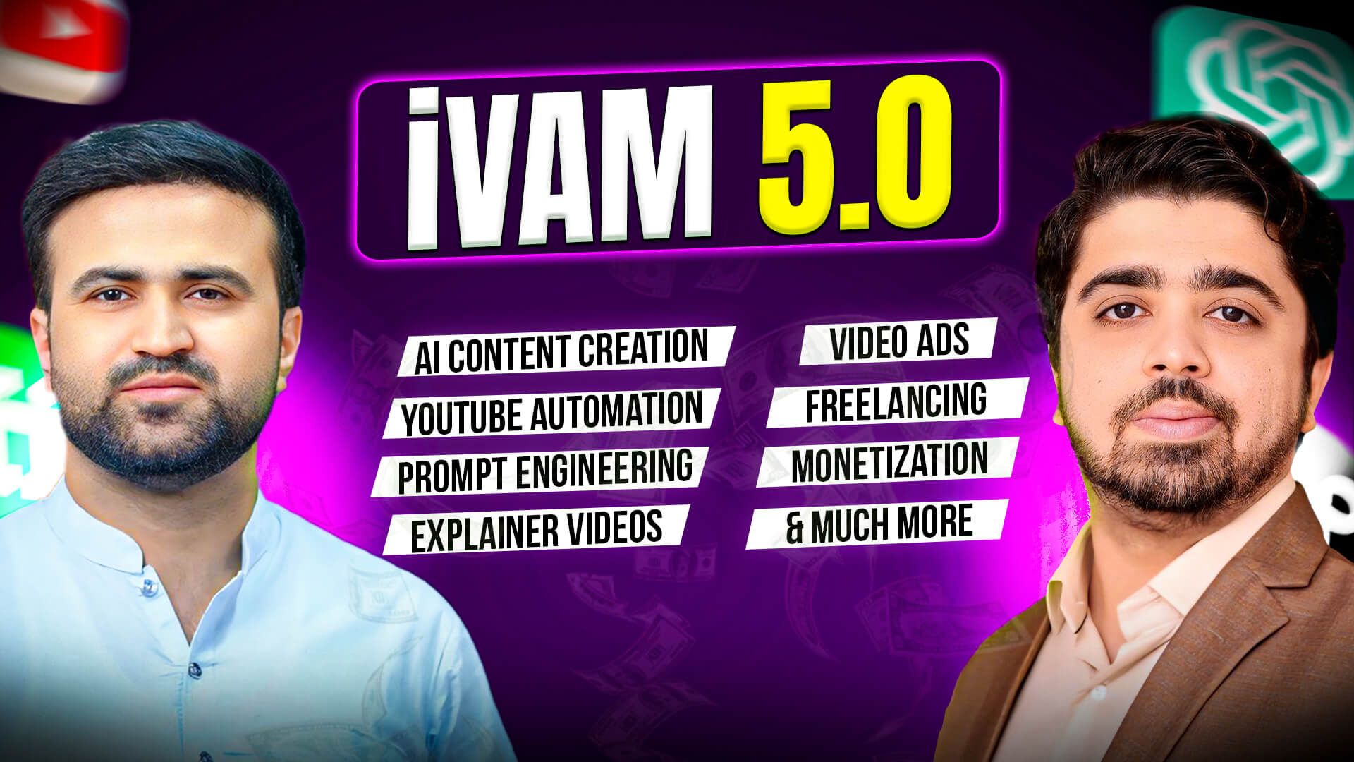 iVAM – Video Animation & Monetization Training 5.0 AI